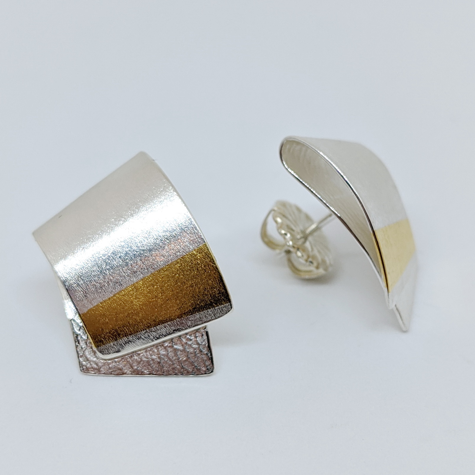 Wave Earrings by Andrea Roberts - Image 2