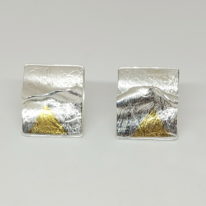 Surf's Up Earrings by Andrea Roberts at The Avenue Gallery, a contemporary fine art gallery in Victoria, BC, Canada.