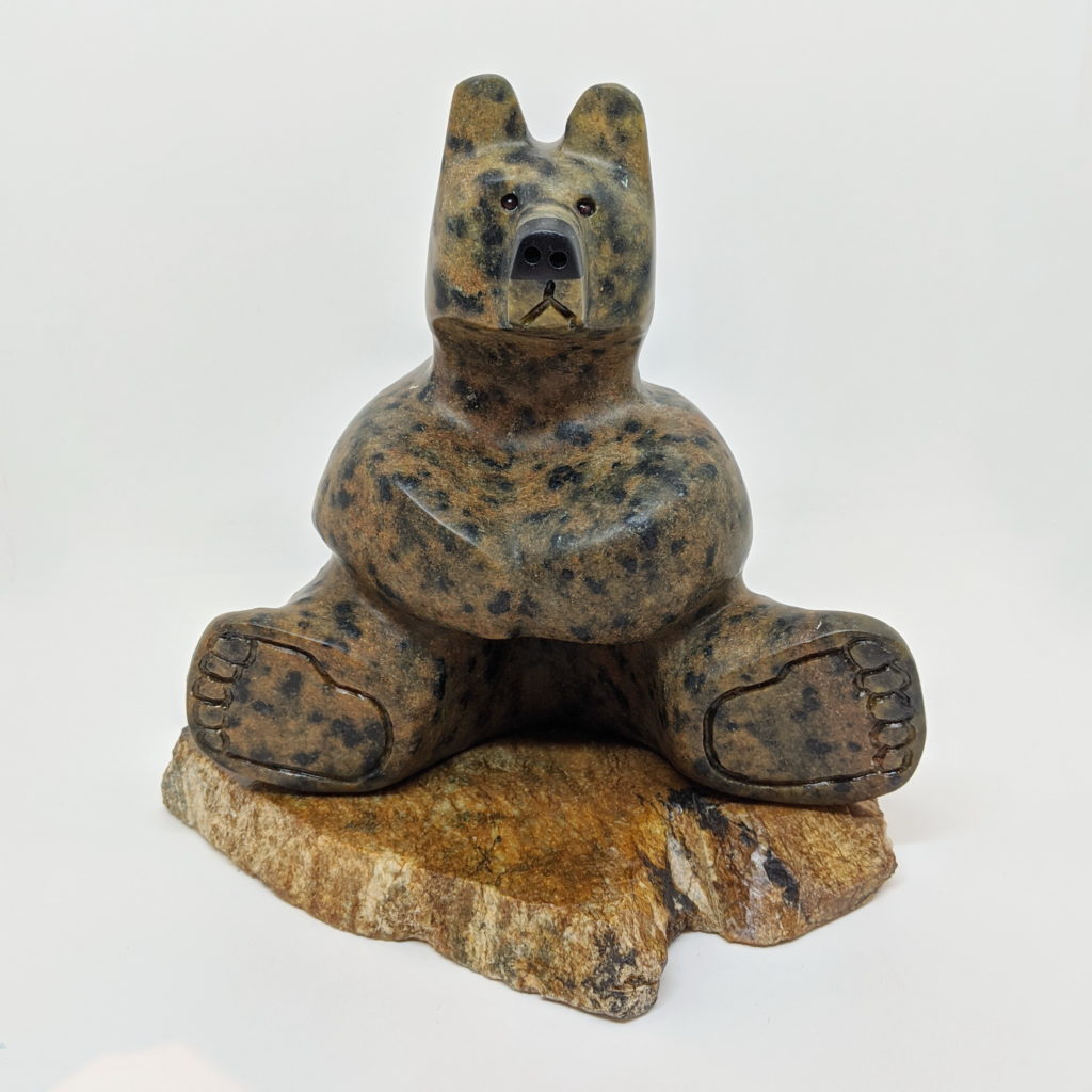 Thinking of Dinner by Vance Theoret at The Avenue Gallery, a contemporary fine art gallery in Victoria, BC, Canada.