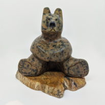 Thinking of Dinner by Vance Theoret at The Avenue Gallery, a contemporary fine art gallery in Victoria, BC, Canada.