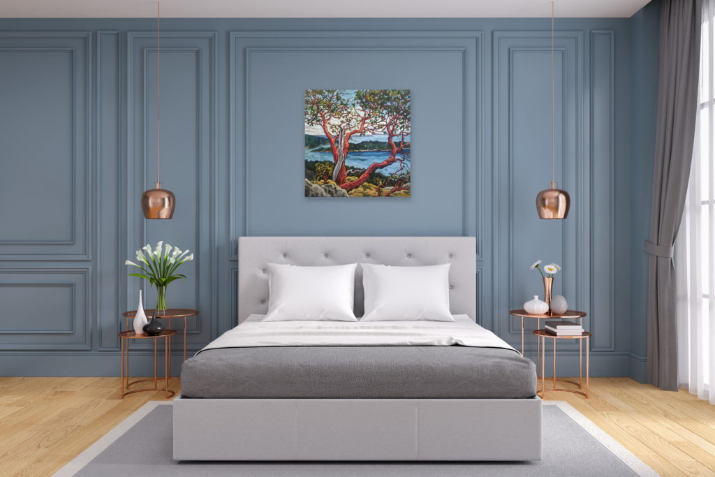 Island View by Mary-Jean Butler at The Avenue Gallery, a contemporary fine art gallery in Victoria, BC, Canada.