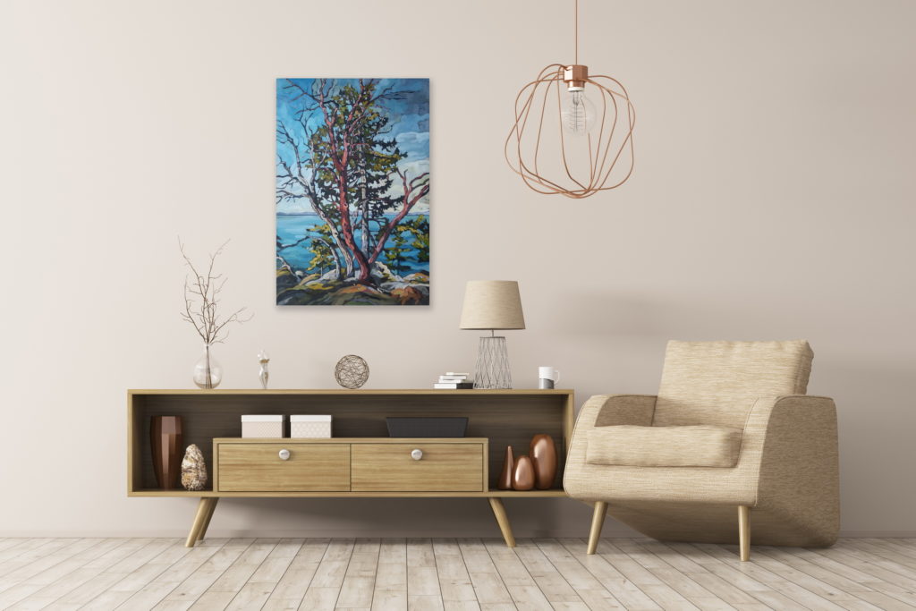 Standing Tall by Mary-Jean Butler at The Avenue Gallery, a contemporary fine art gallery in Victoria, BC, Canada.