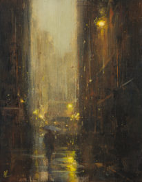Rain Man by William Liao at The Avenue Gallery, a contemporary fine art gallery in Victoria, BC, Canada.