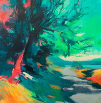 Whiffin Spit Walk by Becky Holuk at The Avenue Gallery, a contemporary fine art gallery in Victoria, BC, Canada