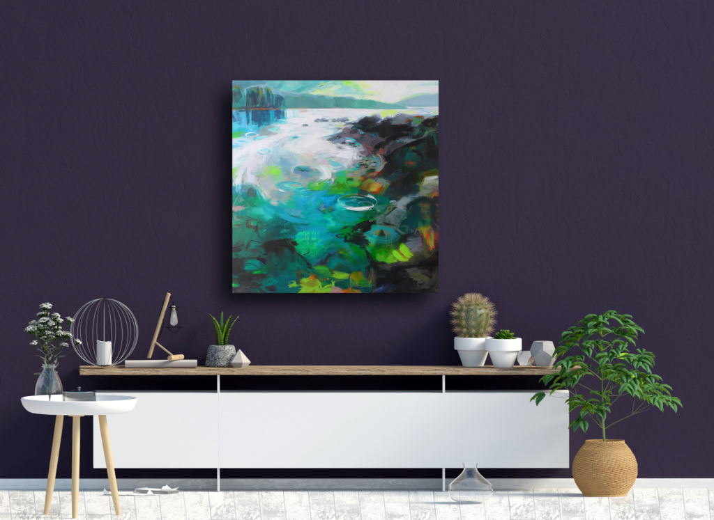 Tidal Pools by Becky Holuk at The Avenue Gallery, a contemporary fine art gallery in Victoria, BC, Canada