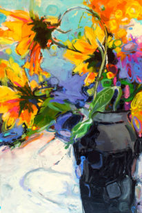 Sunday by Becky Holuk at The Avenue Gallery, a contemporary fine art gallery in Victoria, BC, Canada