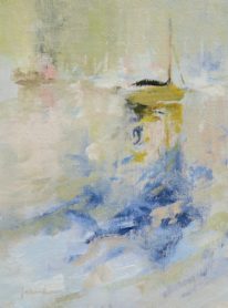 Golden by Maria Josenhans at The Avenue Gallery, a contemporary fine art gallery in Victoria, BC, Canada.