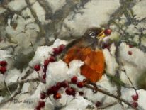 Frost Bite by Tanya Bone at The Avenue Gallery, a contemporary fine art gallery in Victoria, BC, Canada.