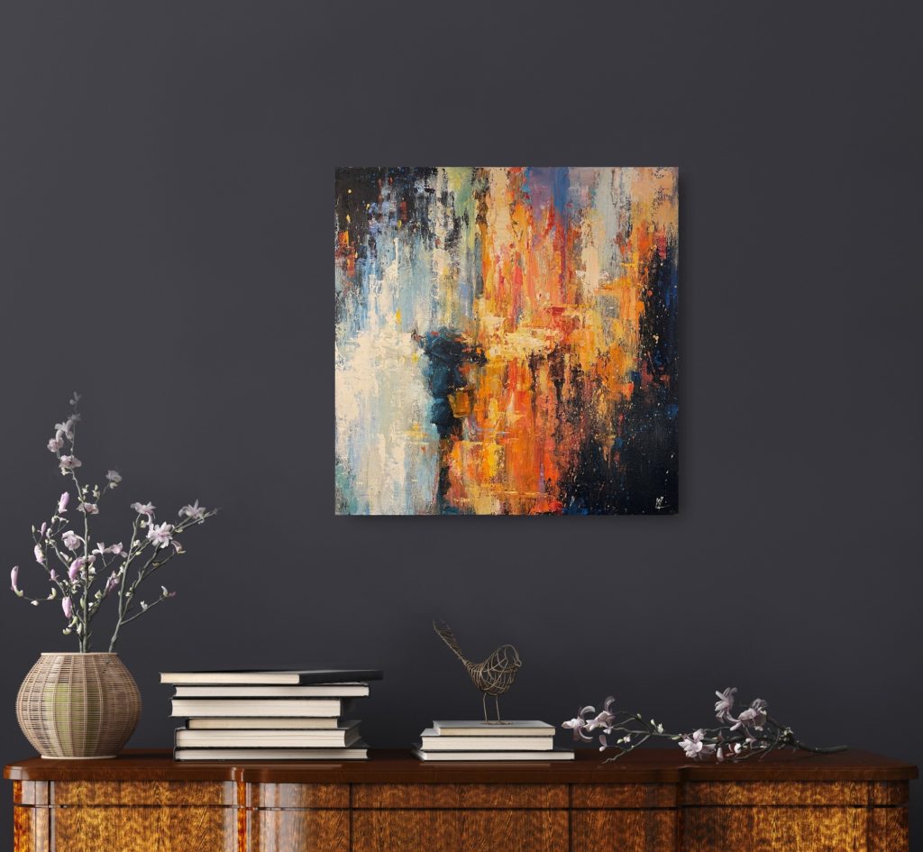 Rhythm of the Rain by William Liao at The Avenue Gallery, a contemporary fine art gallery in Victoria, BC, Canada.