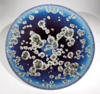 Night Blue Bowl #556 by Bill Boyd at The Avenue Gallery, a contemporary fine art gallery in Victoria, BC, Canada.