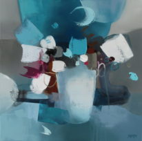 Daybreak II by Shinah Lee at The Avenue Gallery, a contemporary fine art gallery in Victoria, BC, Canada.