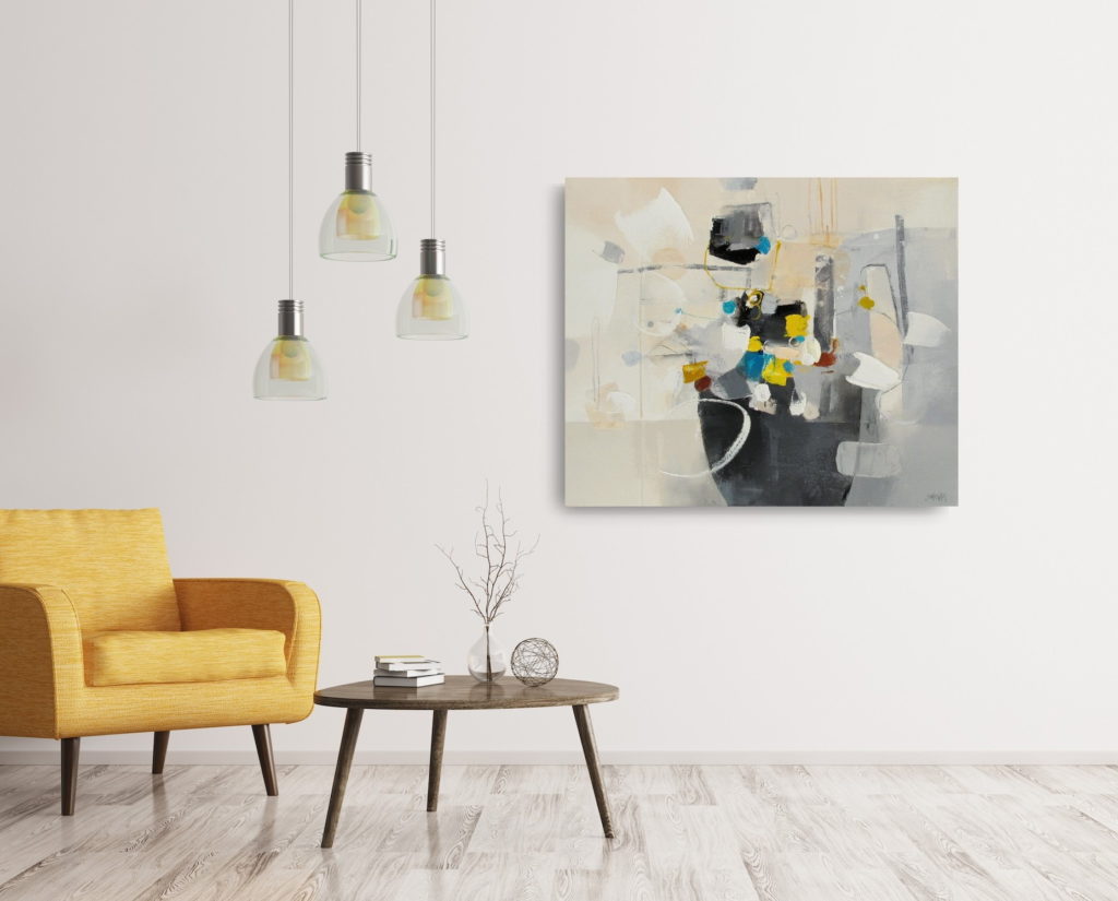 Ruelle d’enfance by Shinah Lee at The Avenue Gallery, a contemporary fine art gallery in Victoria, BC, Canada.