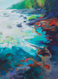 Wash Over Me by Becky Holuk at The Avenue Gallery, a contemporary fine art gallery in Victoria, BC, Canada.