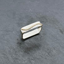 Medium Square Wave Stacking Ring by Chi's Creations at The Avenue Gallery, a contemporary fine art gallery in Victoria, BC, Canada.