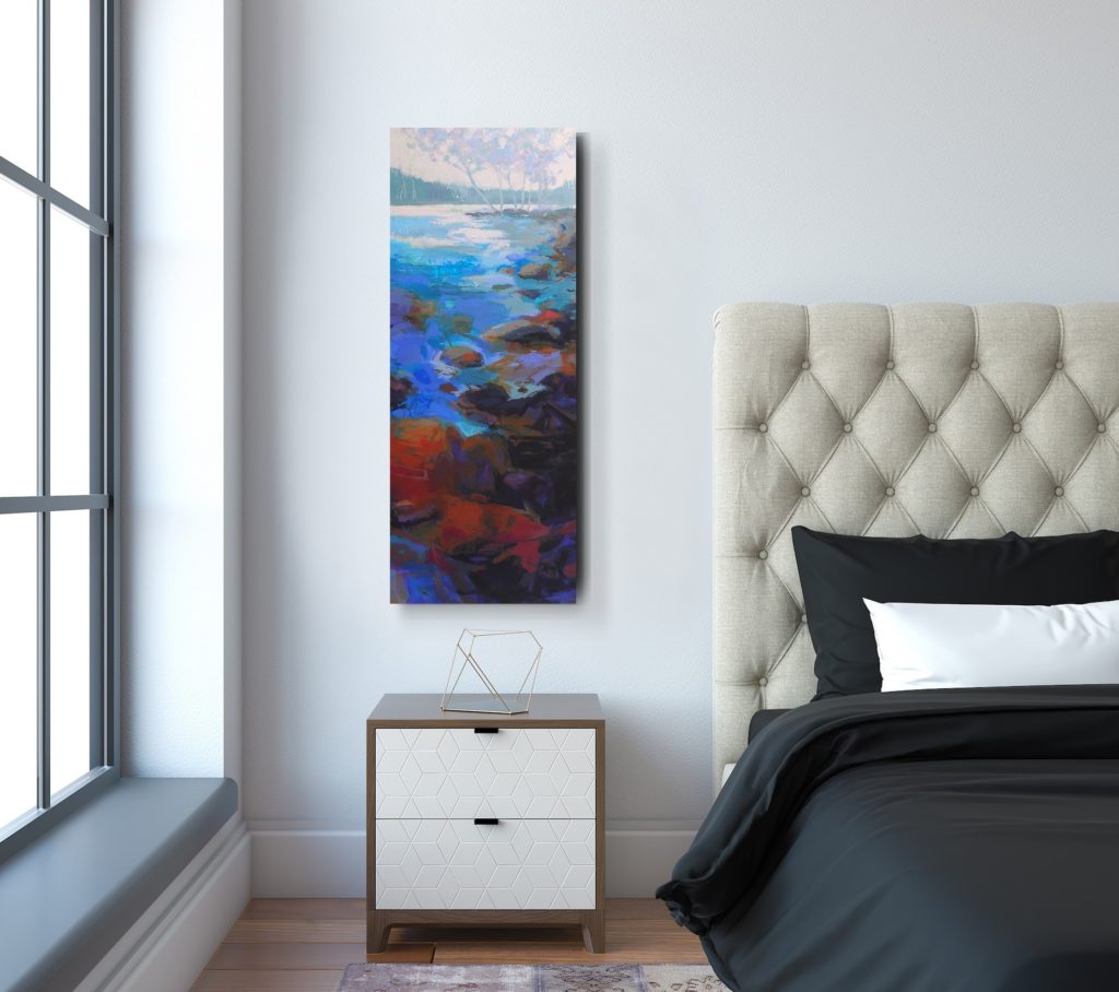 At the End of the Day by Becky Holuk at The Avenue Gallery, a contemporary fine art gallery in Victoria, BC, Canada.