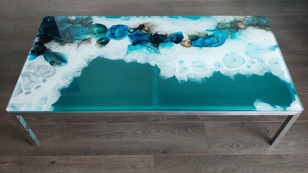 Coffee Table by Gordon Scott at The Avenue Gallery, a contemporary fine art gallery in Victoria, BC, Canada.