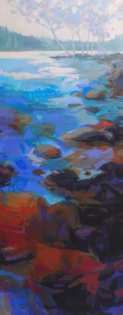 At the End of the Day by Becky Holuk at The Avenue Gallery, a contemporary fine art gallery in Victoria, BC, Canada.