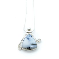 One-of-a-Kind 'Happy Dance' Sea To Sky Necklace by Chi's Creations at The Avenue Gallery, a contemporary fine art gallery in Victoria, BC, Canada.