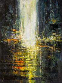 Neon Dream City by William Liao at The Avenue Gallery, a contemporary fine art gallery in Victoria, BC, Canada