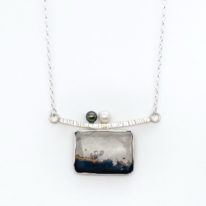'The Fall' Necklace by Chi's Creations at The Avenue Gallery, a contemporary fine art gallery in Victoria, BC, Canada.