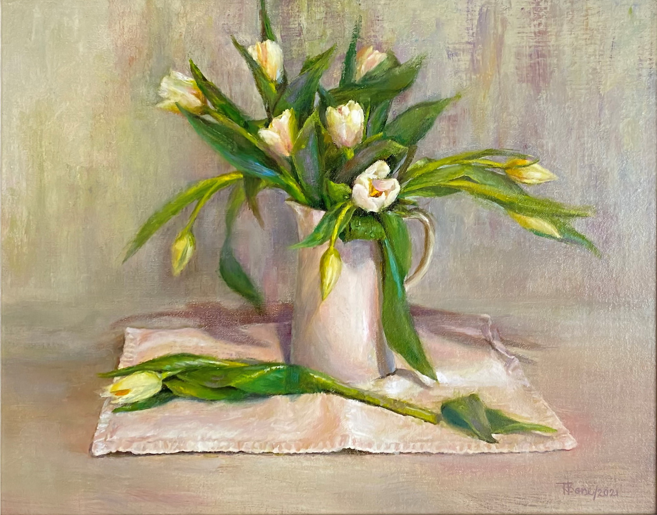 Hello Spring by Tanya Bone at The Avenue Gallery, a contemporary fine art gallery in Victoria BC, Canada