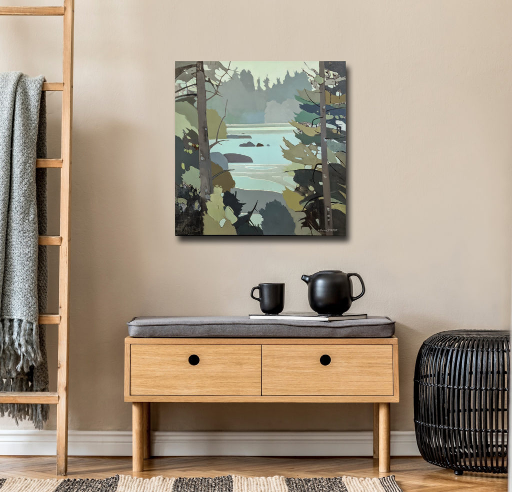 Quiet Bay by Lorna Dockstader at The Avenue Gallery, a contemporary fine art gallery in Victoria BC, Canada