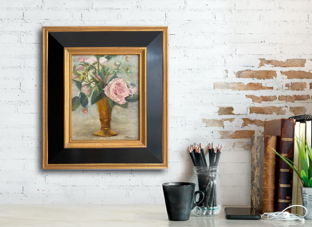 Dusty Rose by Tanya Bone at The Avenue Gallery, a contemporary fine art gallery in Victoria, BC, Canada.