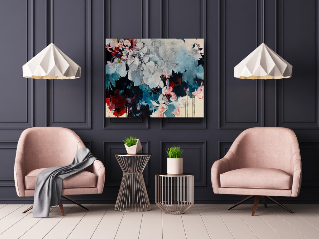 Blossoms by Corre Alice at The Avenue Gallery, a contemporary fine art gallery in Victoria, BC, Canada.