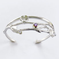 Sakura Bracelet by Andrea Russell at The Avenue Gallery, a contemporary fine art gallery in Victoria, BC, Canada.