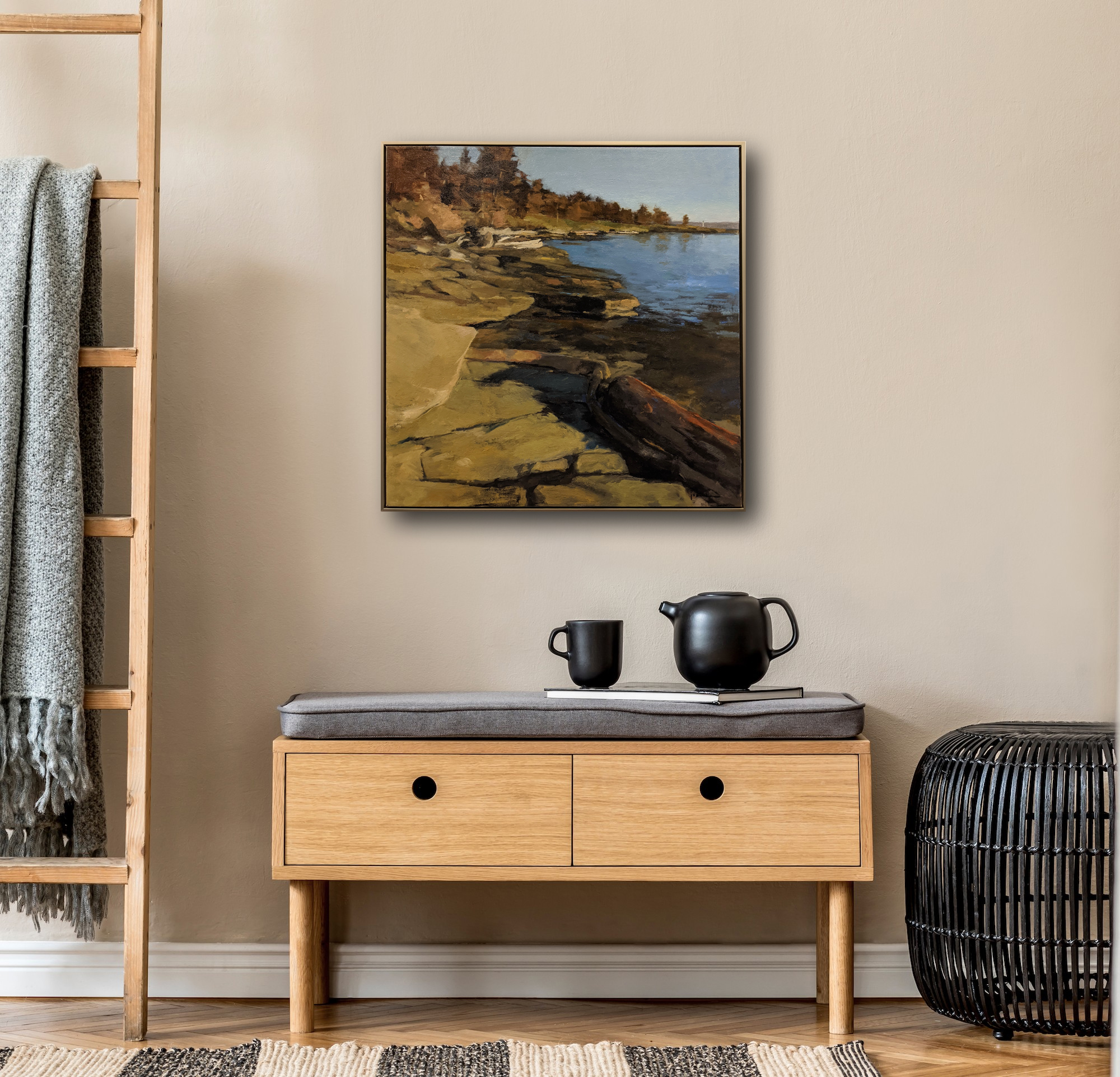 Warm Morning Glow by Maria Josenhans at The Avenue Gallery, a contemporary fine art gallery in Victoria, BC, Canada.