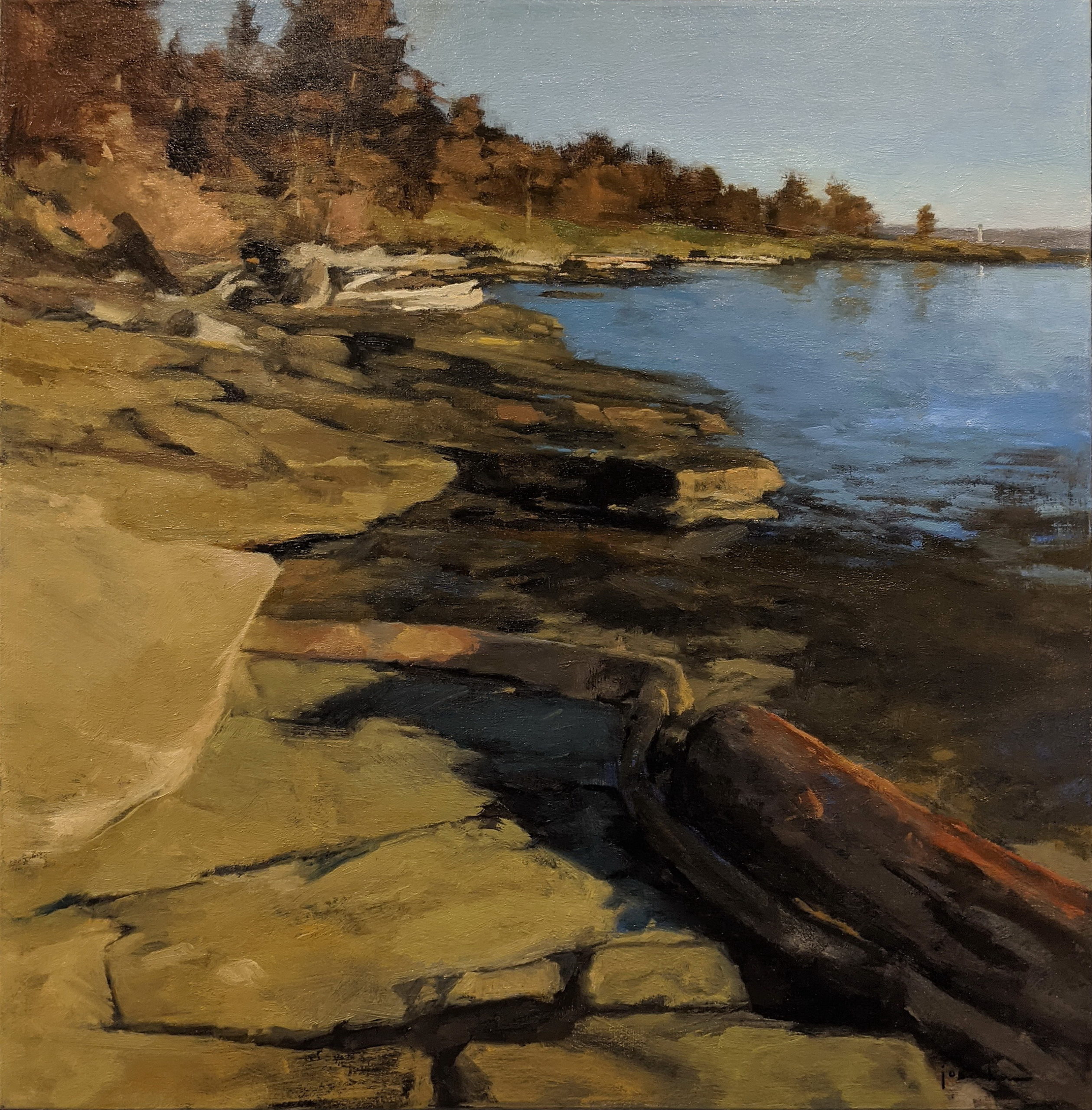 Warm Morning Glow by Maria Josenhans at The Avenue Gallery, a contemporary fine art gallery in Victoria, BC, Canada.