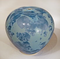 Blue Bulb #429 by Bill Boyd at The Avenue Gallery, a contemporary fine art gallery in Victoria, BC, Canada.