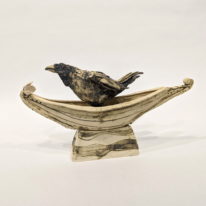 The Guide by Carolyn Houg at The Avenue Gallery, a contemporary fine art gallery in Victoria, BC, Canada.