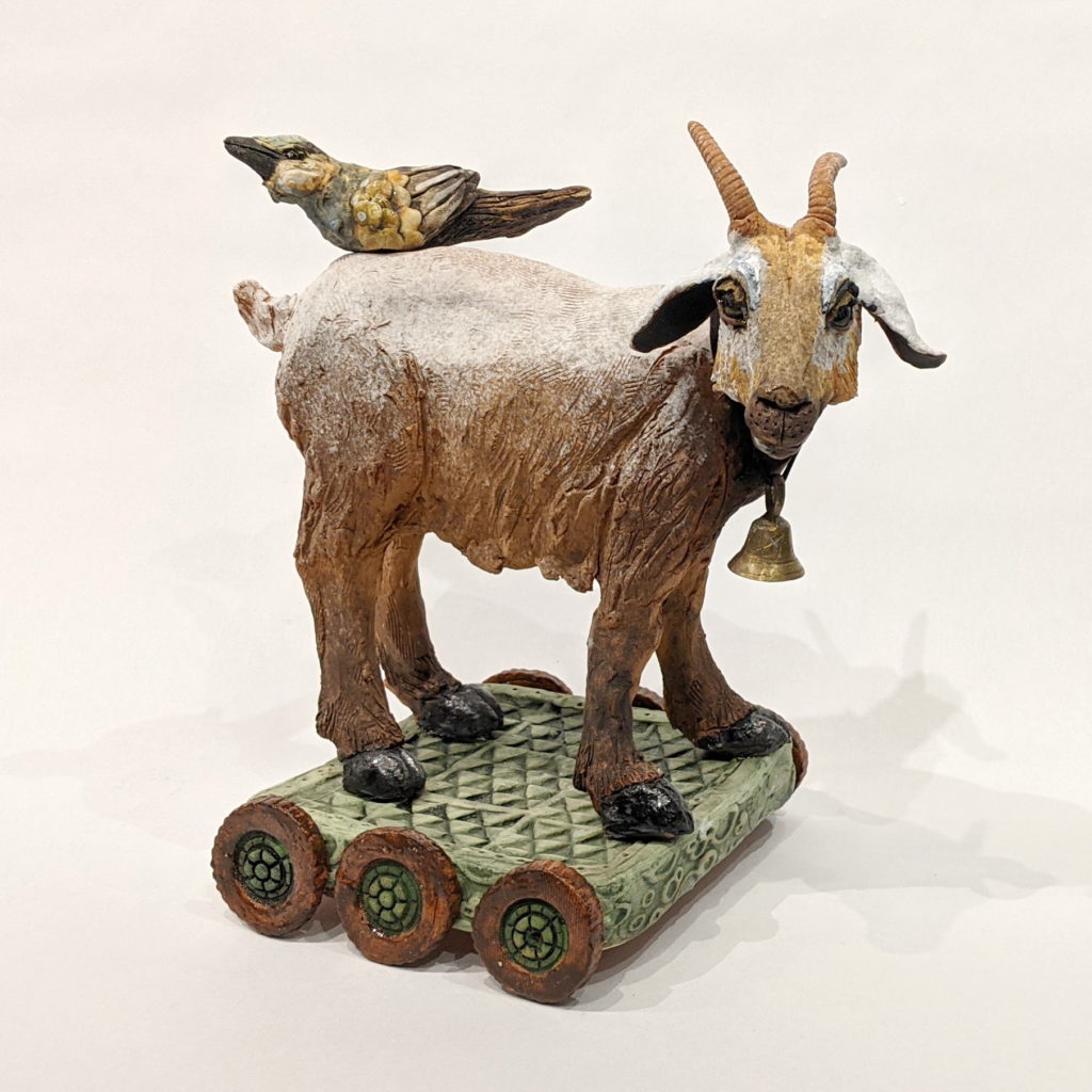 Easy Riders by Carolyn Houg at The Avenue Gallery, a contemporary fine art gallery in Victoria, BC, Canada.