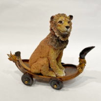 Jungle Transport by Carolyn Houg at The Avenue Gallery, a contemporary fine art gallery in Victoria, BC, Canada.