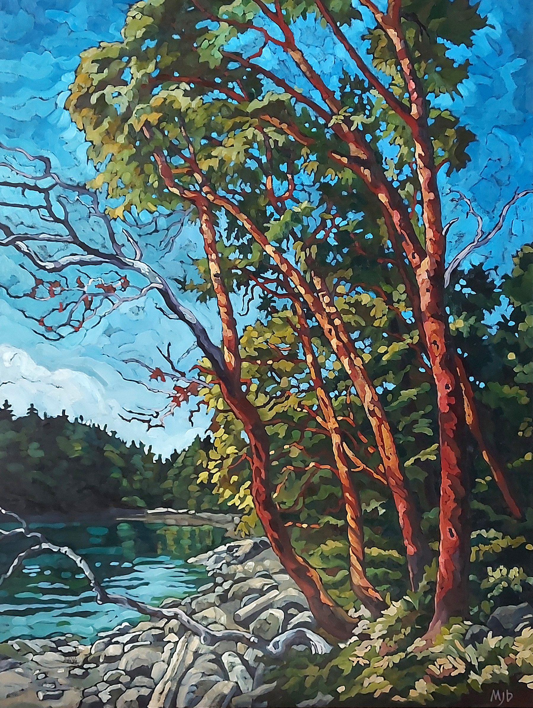 Fall Splendor by Mary-Jean Butler at The Avenue Gallery, a contemporary fine art gallery in Victoria, BC, Canada.