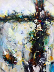 Second Narrows by Eunmi Conacher at The Avenue Gallery, a contemporary fine art gallery in Victoria, BC, Canada.