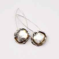 Long 'Ancient Whisper' Earrings by ARTYRA Studio at The Avenue Gallery, a contemporary fine art gallery in Victoria, BC, Canada.