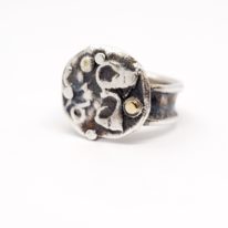 'Old World I' Ring by ARTYRA Studio at The Avenue Gallery, a contemporary fine art gallery in Victoria, BC, Canada.