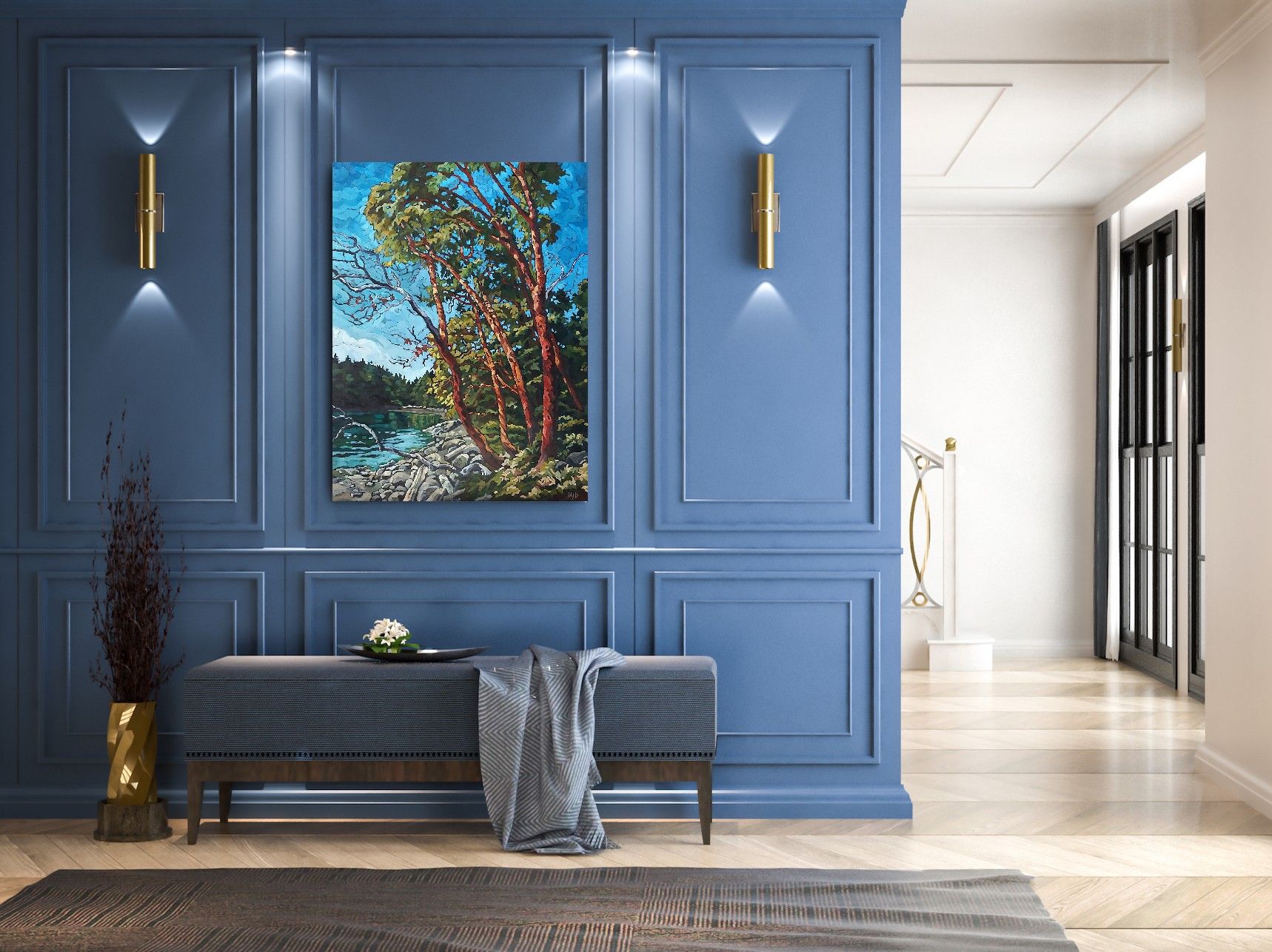 Fall Splendor by Mary-Jean Butler at The Avenue Gallery, a contemporary fine art gallery in Victoria, BC, Canada.