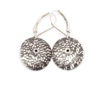 Short Textured Earrings by ARTYRA Studio at The Avenue Gallery, a contemporary fine art gallery in Victoria, BC, Canada.