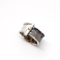 'Bridge' Ring by ARTYRA Studio at The Avenue Gallery, a contemporary fine art gallery in Victoria, BC, Canada.