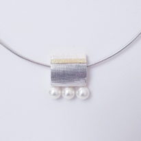 Three of Us Pendant by Andrea Roberts at The Avenue Gallery, a contemporary fine art gallery in Victoria, BC, Canada.