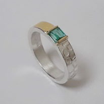 Coral Fan Ring by Andrea Roberts at The Avenue Gallery, a contemporary fine art gallery in Victoria, BC, Canada.