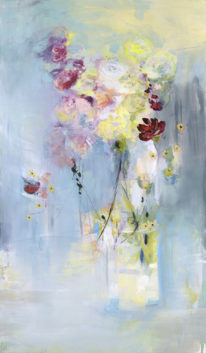 Blue Summer by Denna Erickson at The Avenue Gallery, a contemporary fine art gallery in Victoria, BC, Canada.