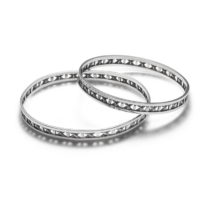 Eiffel Bangle by MichaudMichaud Design at The Avenue Gallery, a contemporary fine art gallery in Victoria, BC, Canada.