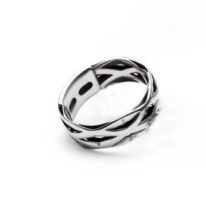 Dell'arte Ring by MichaudMichaud Design at The Avenue Gallery, a contemporary fine art gallery in Victoria, BC, Canada.