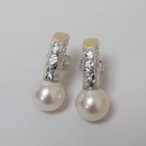 Bark Earrings by Andrea Roberts at The Avenue Gallery, a contemporary fine art gallery in Victoria, BC, Canada.