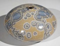 Blue Sahara Bulb #693 by Bill Boyd at The Avenue Gallery, a contemporary fine art gallery in Victoria, BC, Canada.