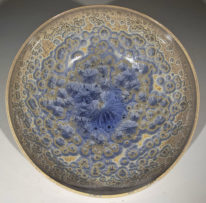 Blue Sahara Bowl #754 by Bill Boyd at The Avenue Gallery, a contemporary fine art gallery in Victoria, BC, Canada.